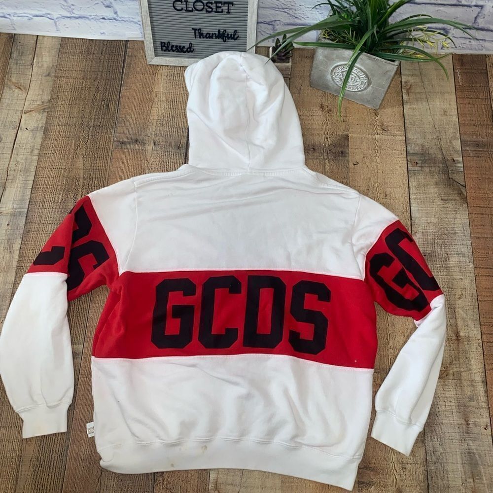 GCDS LOGO BAND HOODIE - Picture 2 of 13